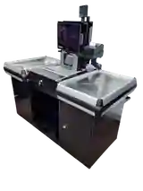 Convenience Store Express Checkout Table with Cash Register Stand – Straight Model